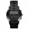 MVMT Zwart leer horloge 45mm Chrono MC01BL